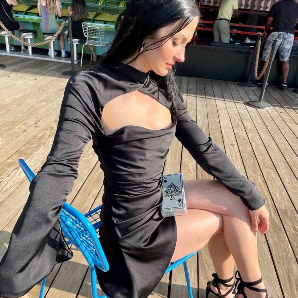 Toira House of CB Mini Dress Black